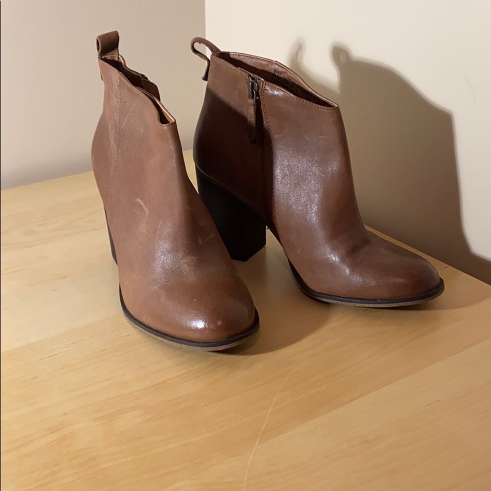 Brown booties BP